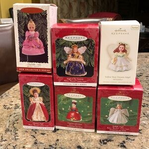 😇 (6)Hallmark Keepsake Madame Alexander Christmas Ornaments🎄offers welcomed🎁